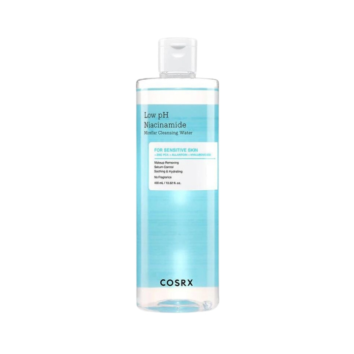 COSRX Low pH Niacinamide Cleansing Water 400 ml in the group BEAUTY & HEALTH / Skin care / Face / Cleaning at TP E-commerce Nordic AB (C97386)