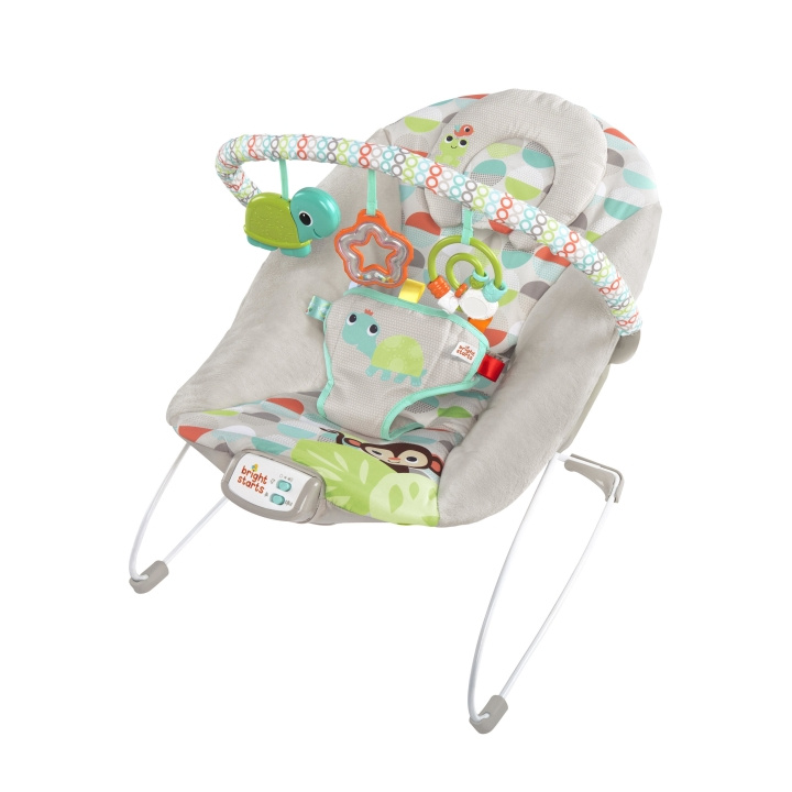 Bright Starts Happy Safari Bouncer™ - (BS-11508) in the group TOYS, KIDS & BABY PRODUCTS / Baby toys / Activity toys at TP E-commerce Nordic AB (C97403)