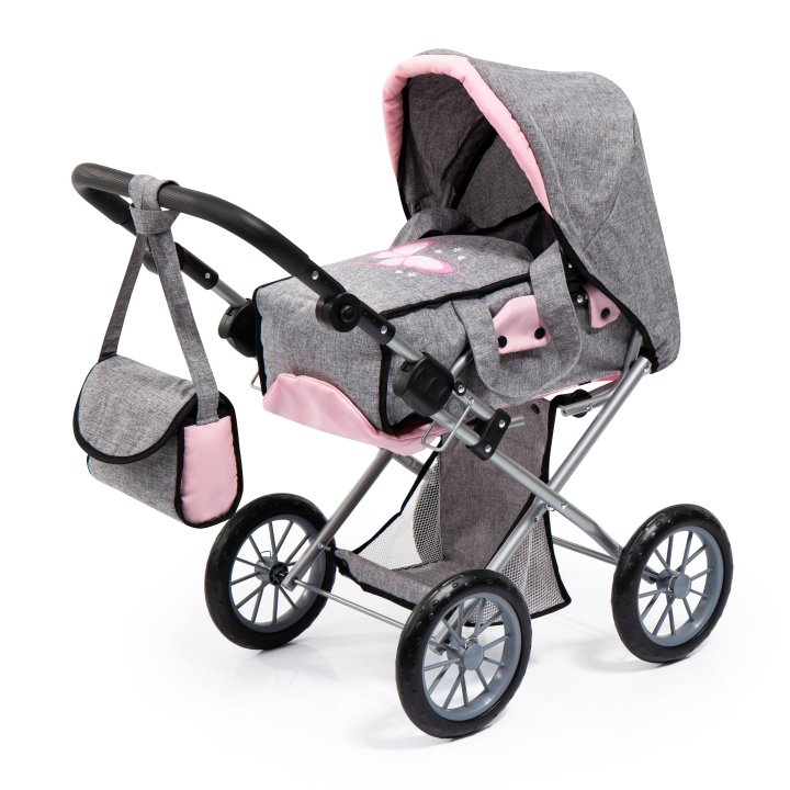 Bayer Dolls Pram - City Star - Grey (13633AA) in the group TOYS, KIDS & BABY PRODUCTS / Toys / Docks & Accessories at TP E-commerce Nordic AB (C97428)