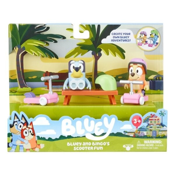 Bluey Bluey Scooter time playset - (90164) in the group TOYS, KIDS & BABY PRODUCTS / Toys / Play set at TP E-commerce Nordic AB (C97430)