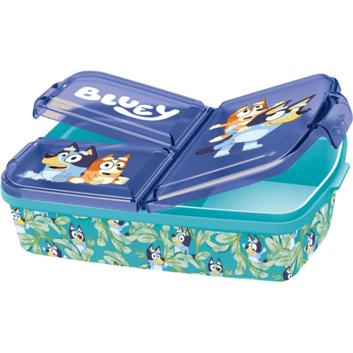 Bluey Stor - Multi Compartment Sandwich Box - Bluey (088808735-50620) in the group TOYS, KIDS & BABY PRODUCTS / Eat & Drink / Children\'s tableware at TP E-commerce Nordic AB (C97433)