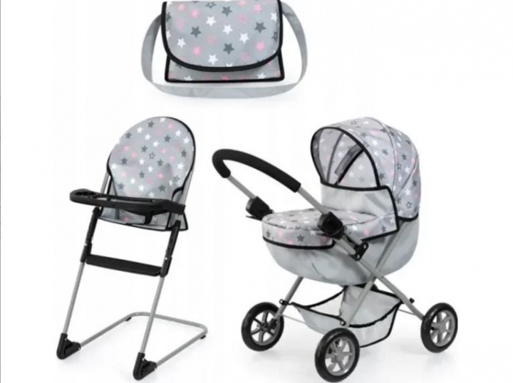 Bayer Dolls pram set (13707AB) in the group TOYS, KIDS & BABY PRODUCTS / Toys / Docks & Accessories at TP E-commerce Nordic AB (C97449)