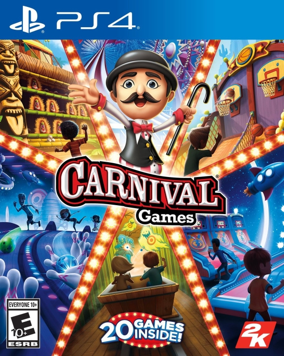 2K Games Carnival Games (Import) in the group HOME ELECTRONICS / Game consoles & Accessories / Sony PlayStation 4 / Games at TP E-commerce Nordic AB (C97481)