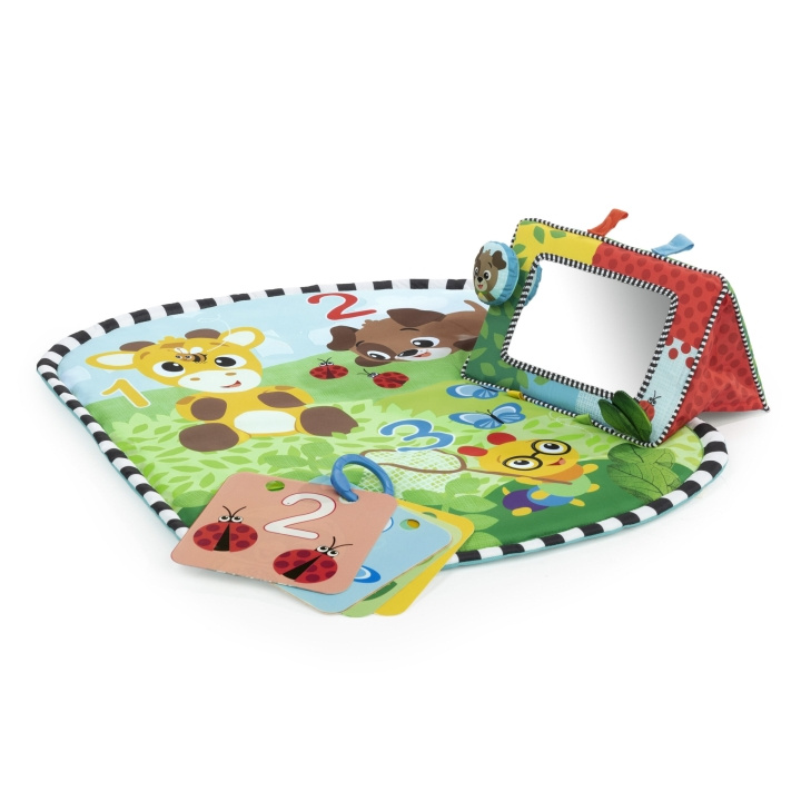 Baby Einstein Discovery Garden™ Tummy Time Mat & Mirror - (BE-16788) in the group TOYS, KIDS & BABY PRODUCTS / Baby toys / Activity toys at TP E-commerce Nordic AB (C97489)