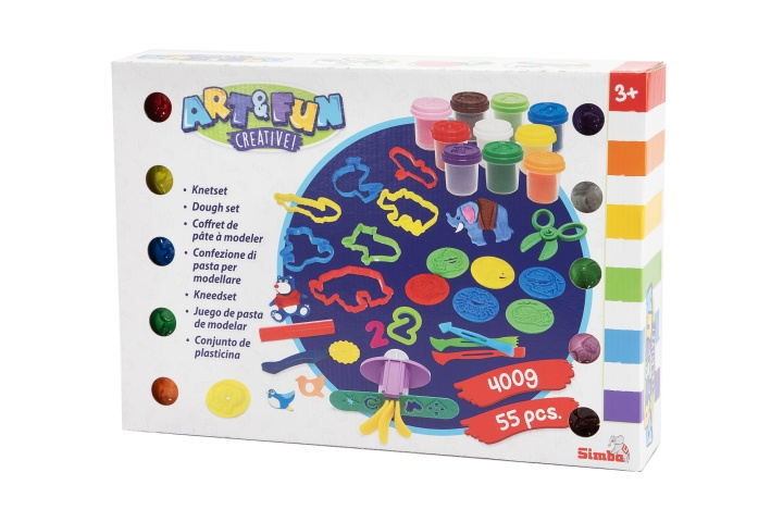 Art&Fun Mega Dough Pack (106324614) in the group TOYS, KIDS & BABY PRODUCTS / Toys / Experiment & DIY at TP E-commerce Nordic AB (C97497)