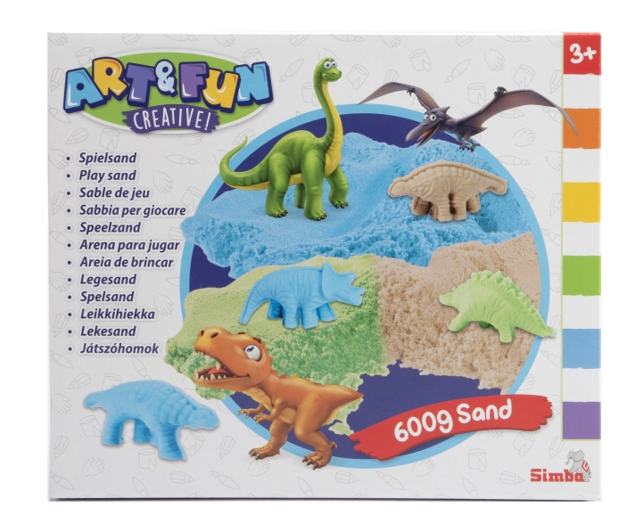 Art&Fun Art & Fun - Playsand Set Dinosaurs (106344621) in the group TOYS, KIDS & BABY PRODUCTS / Toys / Experiment & DIY at TP E-commerce Nordic AB (C97498)