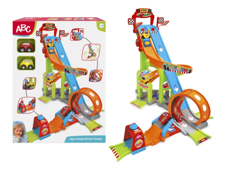 ABC Jays Jump N Fun Tower (204117002) in the group TOYS, KIDS & BABY PRODUCTS / Toys / Racing tracks at TP E-commerce Nordic AB (C97504)