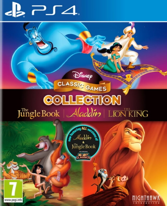 Disney Classic Games Collection: The Jungle Book, Aladdin, & The Lion King (PS4) in the group HOME ELECTRONICS / Game consoles & Accessories / Sony PlayStation 4 / Games at TP E-commerce Nordic AB (C97520)