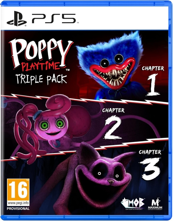 Poppy Playtime Triple Pack (PS5) in the group HOME ELECTRONICS / Game consoles & Accessories / Sony PlayStation 5 / Games at TP E-commerce Nordic AB (C97562)