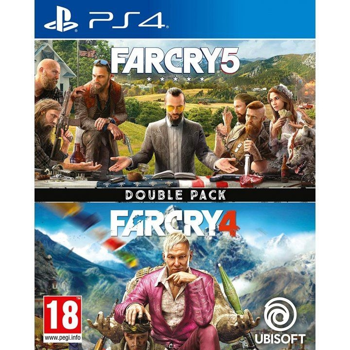 Far Cry 4 + Far Cry 5 Double Pack (PS4) in the group HOME ELECTRONICS / Game consoles & Accessories / Sony PlayStation 4 / Games at TP E-commerce Nordic AB (C97580)