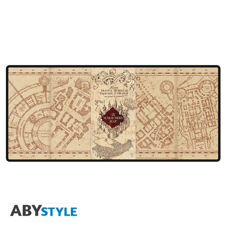 Abysse HARRY POTTER - Mousepad XXL - The Marauder\'s Map in the group COMPUTERS & PERIPHERALS / Mice & Keyboards / Mouse pads at TP E-commerce Nordic AB (C97583)