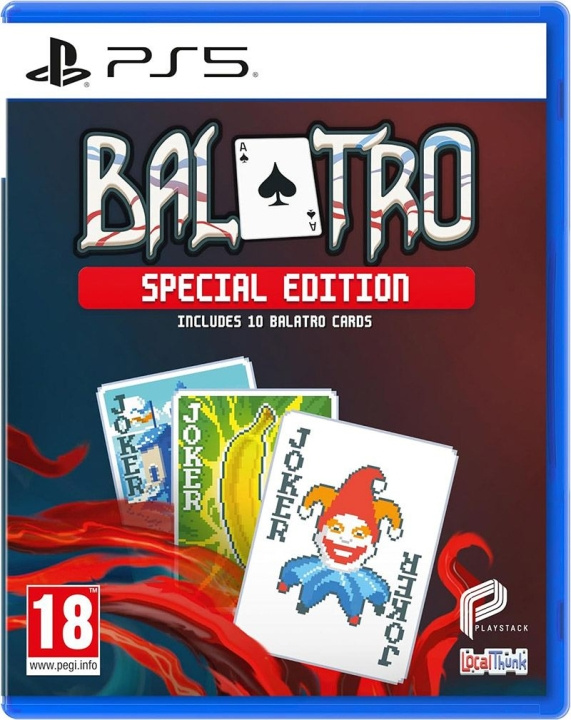 Balatro (Special Edition) (PS5) in the group HOME ELECTRONICS / Game consoles & Accessories / Sony PlayStation 5 / Games at TP E-commerce Nordic AB (C97587)