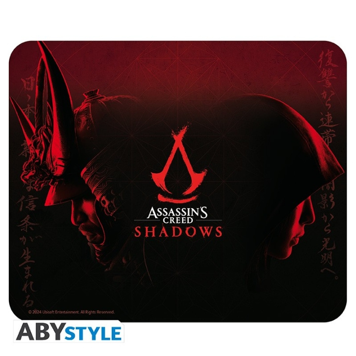 Abysse ASSASSIN\'S CREED - Soft Mouse Pad - Shadows Yasuke & Naoe in the group COMPUTERS & PERIPHERALS / GAMING / Mouse pad at TP E-commerce Nordic AB (C97594)