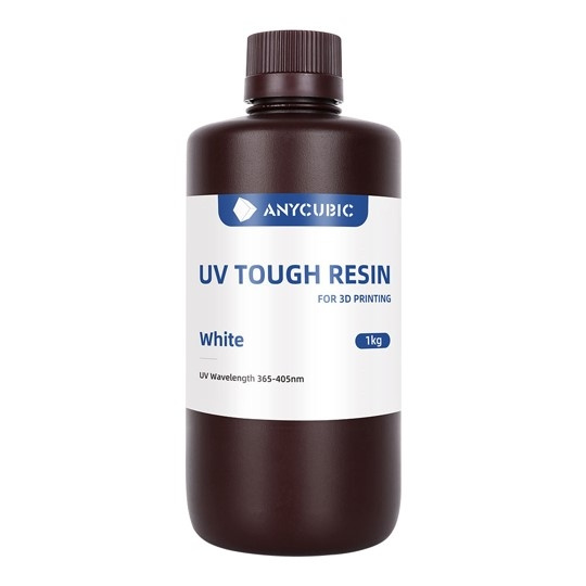 Anycubic Flexible Tough Resin For FDM Printers - 1L White in the group COMPUTERS & PERIPHERALS / Printers & Accessories / Printers / 3D printers & Accessories at TP E-commerce Nordic AB (C97639)