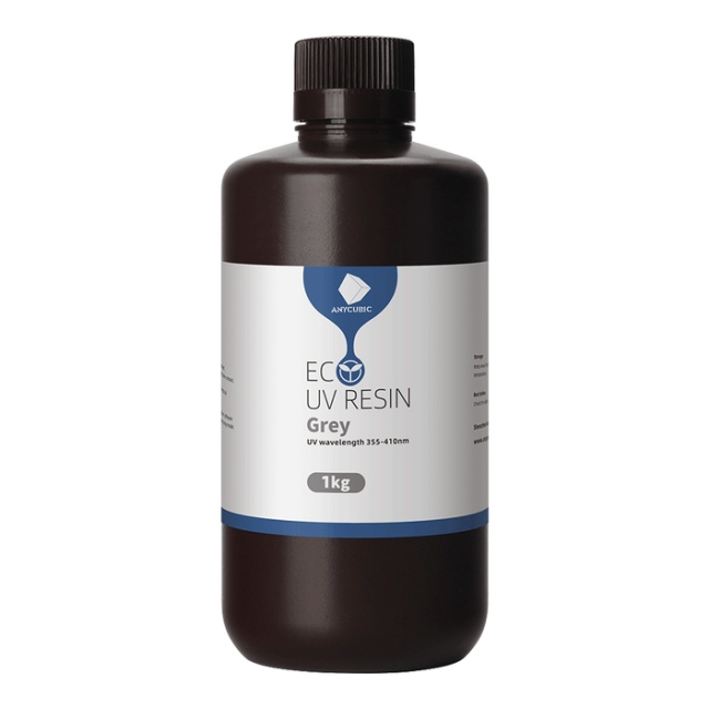 Anycubic Eco Resin For FDM Printers - 1L Grey in the group COMPUTERS & PERIPHERALS / Printers & Accessories / Printers / 3D printers & Accessories / Skrivare at TP E-commerce Nordic AB (C97678)