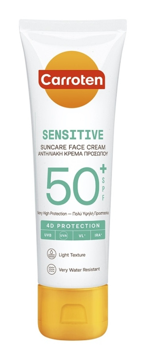 Carroten Face Sensicare Cream SPF 50 50 ml in the group BEAUTY & HEALTH / Skin care / Tanning / Sunscreen at TP E-commerce Nordic AB (C97698)