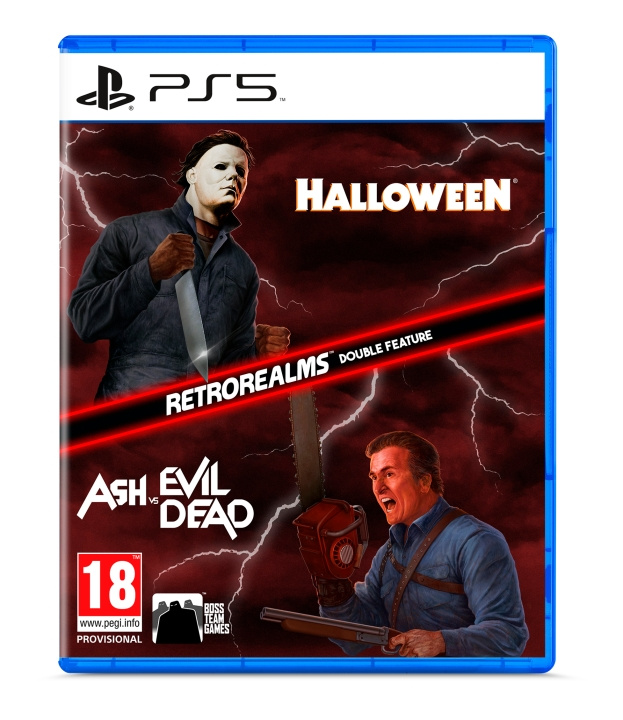 Halloween and Ash vs Evil Dead RetroRealms Double Feature (PS5) in the group HOME ELECTRONICS / Game consoles & Accessories / Sony PlayStation 5 / Games at TP E-commerce Nordic AB (C97710)