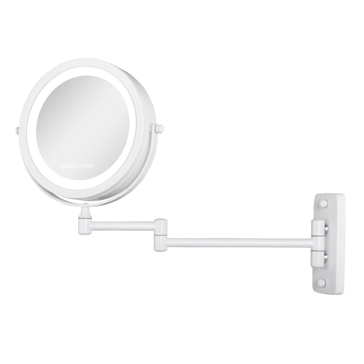 Gillian Jones Double-sided wall mirror - White - 17.5 cm in the group BEAUTY & HEALTH / Makeup / Make up mirror at TP E-commerce Nordic AB (C97716)