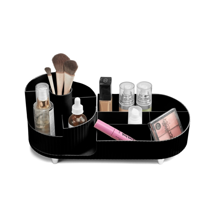 Gillian Jones Large table organizer with swivel function - Black - Large in the group BEAUTY & HEALTH / Makeup / Tools & Make up set / Brushes at TP E-commerce Nordic AB (C97720)