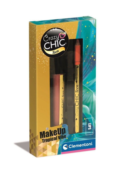 Crazy Chic Teen Lipgloss & Pencil - Tropical Vibe (50877) in the group TOYS, KIDS & BABY PRODUCTS / Toys / Masquerade costumes at TP E-commerce Nordic AB (C97904)