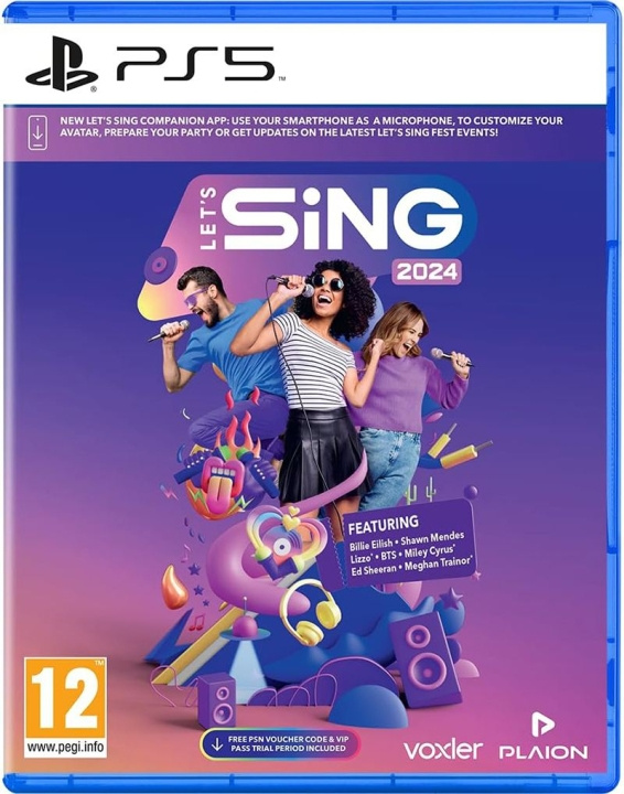 Let\'s Sing 2024 (PS5) in the group HOME ELECTRONICS / Game consoles & Accessories / Sony PlayStation 5 / Games at TP E-commerce Nordic AB (C97943)