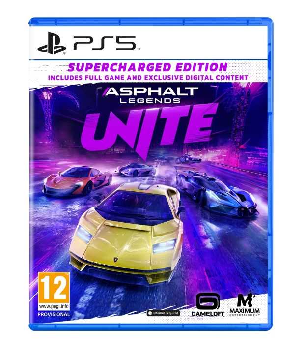 Asphalt Legends UNITE: Supercharged Edition (PS5) in the group HOME ELECTRONICS / Game consoles & Accessories / Sony PlayStation 5 / Games at TP E-commerce Nordic AB (C97948)