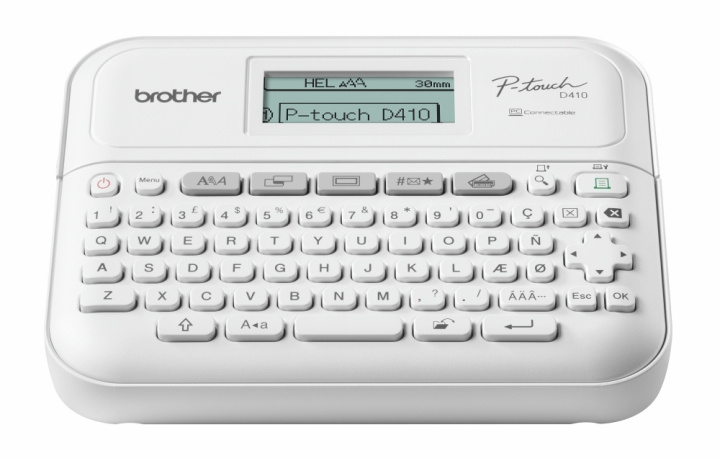 Brother P-touch desktop label printer PT-D410 in the group COMPUTERS & PERIPHERALS / Printers & Accessories / Printers / Zebra & Lable printers at TP E-commerce Nordic AB (C97950)