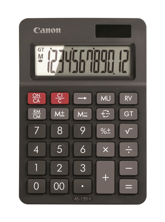 Canon AS-120II DBL desktop calculator in the group HOME, HOUSEHOLD & GARDEN / Office material / Other at TP E-commerce Nordic AB (C97952)