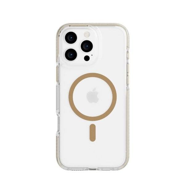 Evo Tech21 - Evo Crystal - Cover - iPhone 16 Pro Max - Crystal MagSafe - Gold in the group SMARTPHONE & TABLETS / Phone cases / Apple / iPhone 16 at TP E-commerce Nordic AB (C97963)