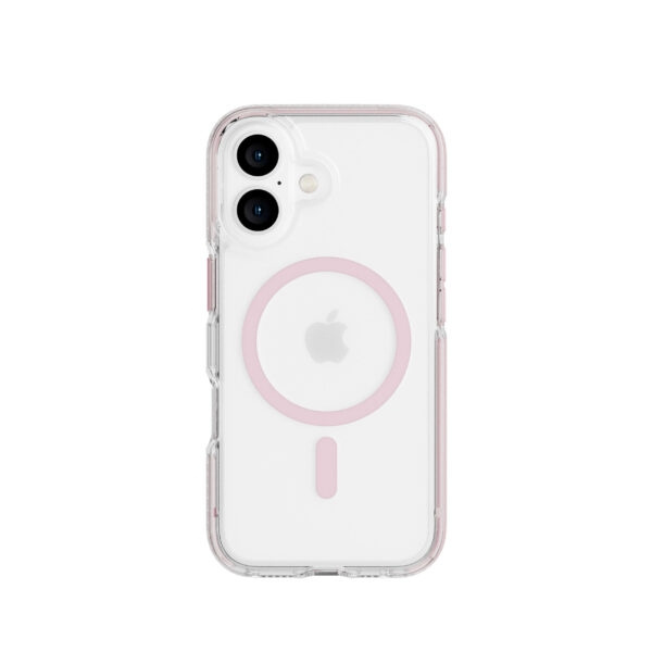 Evo Tech21 - Evo Crystal - Cover - iPhone 16 - MagSafe - Pink in the group SMARTPHONE & TABLETS / Phone cases / Apple / iPhone 16 at TP E-commerce Nordic AB (C97970)