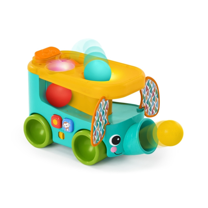 Bright Starts Pop & Roll Safari Bus™ Ball Play Toy - (BS-16827) in the group TOYS, KIDS & BABY PRODUCTS / Baby toys / Activity toys at TP E-commerce Nordic AB (C98054)