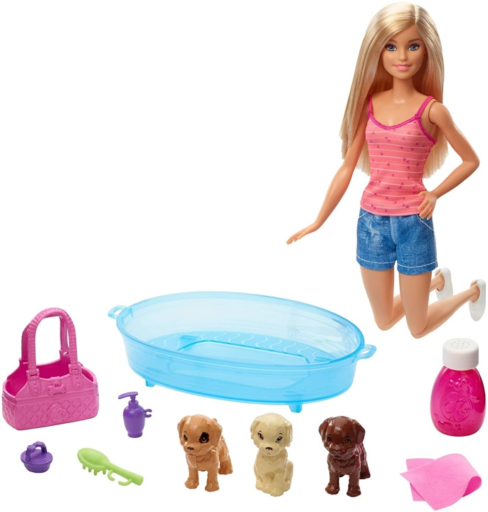 Barbie Puppy Bath Time (GDJ37) in the group TOYS, KIDS & BABY PRODUCTS / Toys / Docks & Accessories at TP E-commerce Nordic AB (C98080)