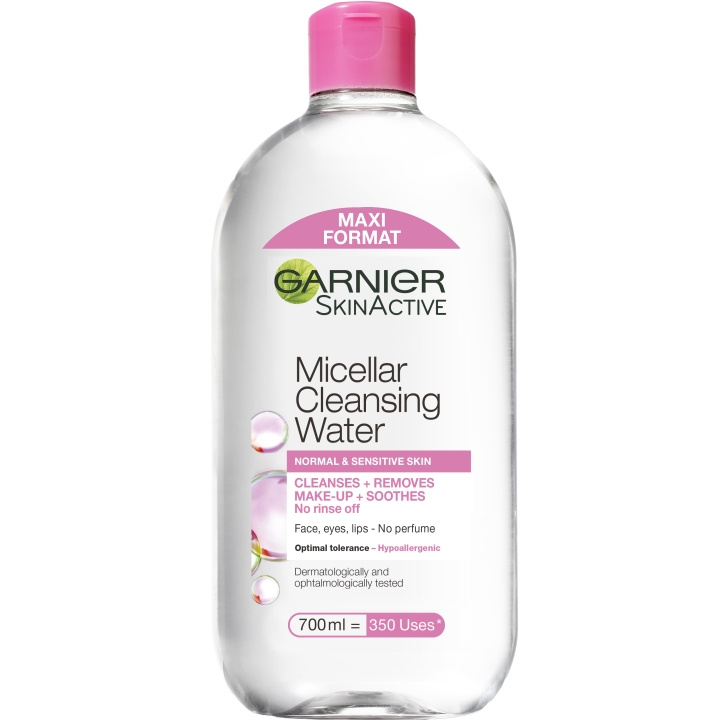 Garnier Micellar Cleansing Water for Normal & Sensitive Skin 700 ml in the group BEAUTY & HEALTH / Skin care / Face / Cleaning at TP E-commerce Nordic AB (C98167)