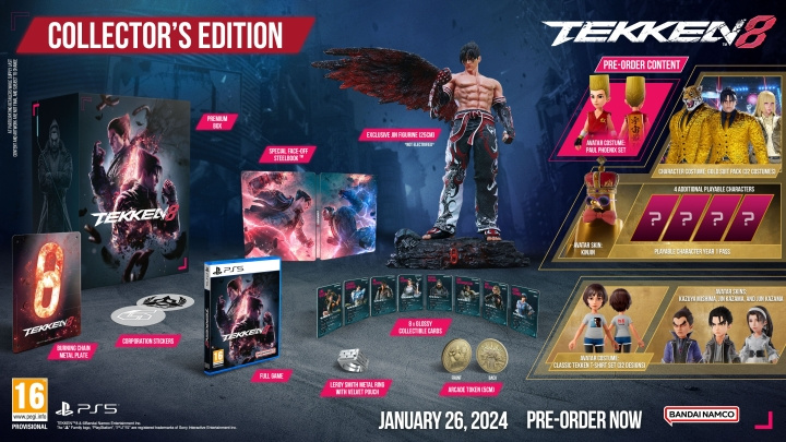 TEKKEN 8 (Collector\'s Edition) (PS5) in the group HOME ELECTRONICS / Game consoles & Accessories / Sony PlayStation 5 / Games at TP E-commerce Nordic AB (C98172)