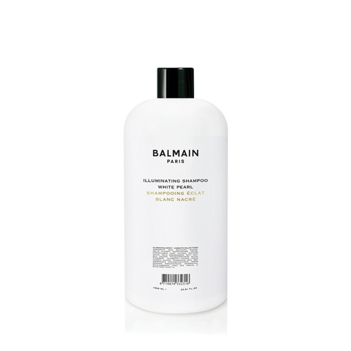 Balmain Paris Illuminating Shampoo White Pearl 1000 ml in the group BEAUTY & HEALTH / Hair & Styling / Hair care / Schampoo at TP E-commerce Nordic AB (C98191)