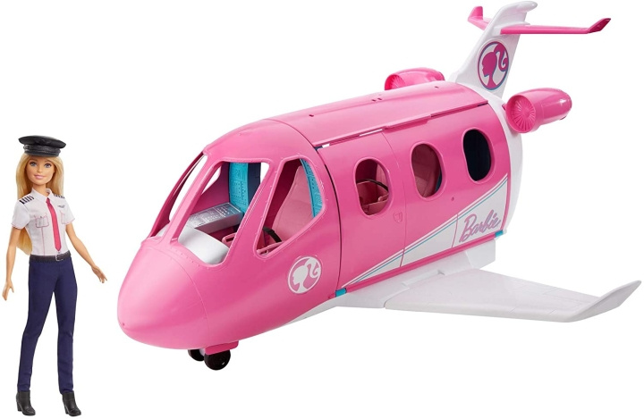 Barbie Dream Plane with Pilot Doll (GJB33) in the group TOYS, KIDS & BABY PRODUCTS / Toys / Docks & Accessories at TP E-commerce Nordic AB (C98205)