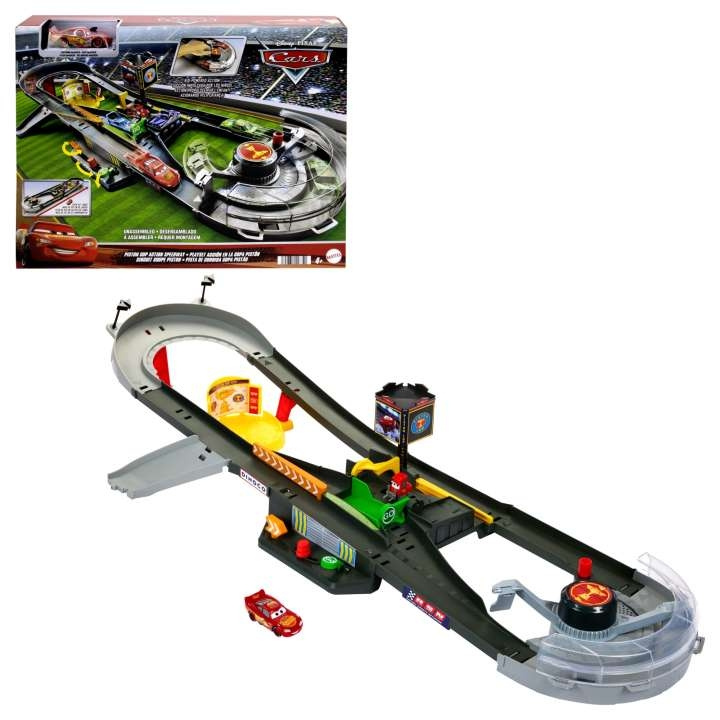 Cars Disney Cars - Piston Cup Action Speedway Playset (HPD81) in the group TOYS, KIDS & BABY PRODUCTS / Toys / Racing tracks at TP E-commerce Nordic AB (C98231)