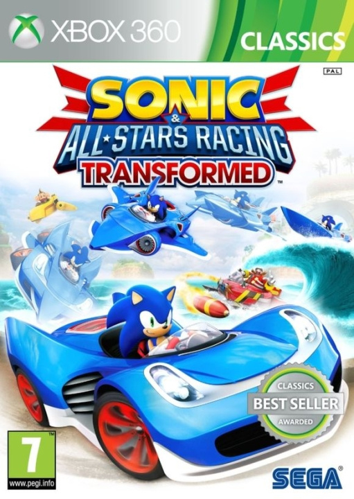 Sonic and All Stars Racing Transformed (XONE/X360) in the group HOME ELECTRONICS / Game consoles & Accessories / Xbox 360 at TP E-commerce Nordic AB (C98290)