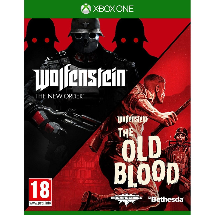 Bethesda Wolfenstein Double Pack - The New Order and The Old Blood in the group HOME ELECTRONICS / Game consoles & Accessories / Xbox One / Games at TP E-commerce Nordic AB (C98302)