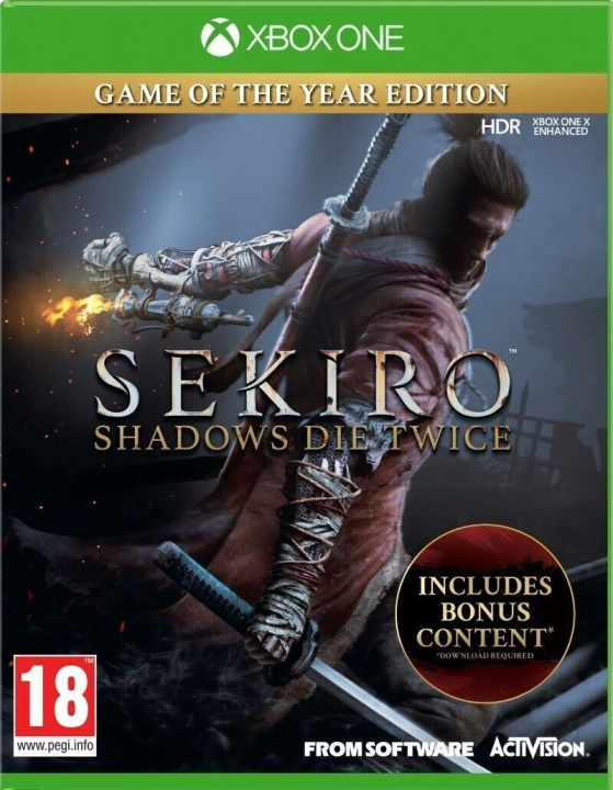 Sekiro: Shadows Die Twice (Game of the Year) (XONE) in the group HOME ELECTRONICS / Game consoles & Accessories / Xbox One / Games at TP E-commerce Nordic AB (C98317)