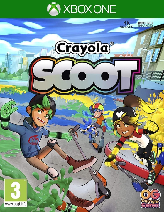 Outright Games Crayola Scoot in the group HOME ELECTRONICS / Game consoles & Accessories / Xbox One / Games at TP E-commerce Nordic AB (C98323)