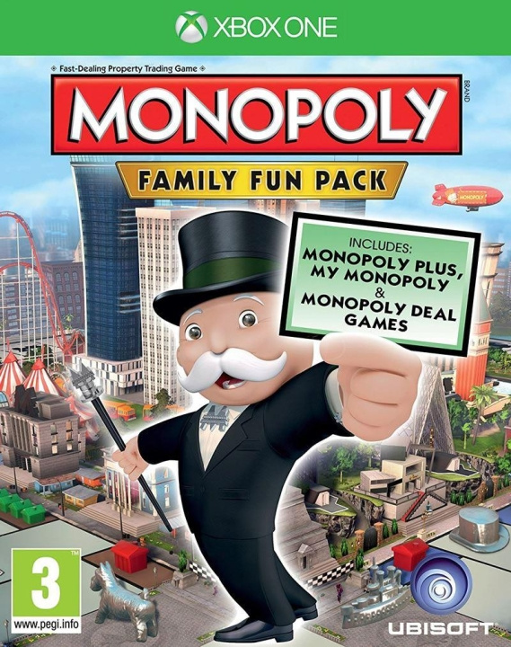 Monopoly Family Fun Pack (XONE) in the group HOME ELECTRONICS / Game consoles & Accessories / Xbox One / Games at TP E-commerce Nordic AB (C98429)