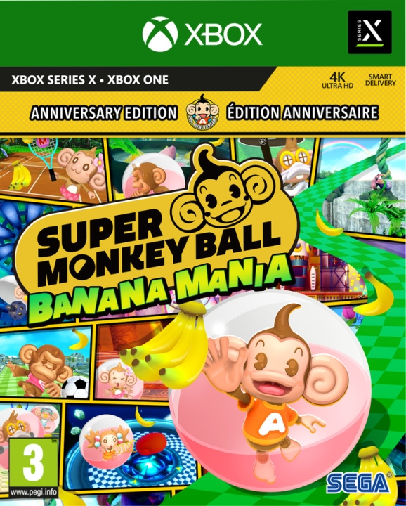 Sega Super Monkey Ball Banana Mania (XONE/XSERIESX) in the group HOME ELECTRONICS / Game consoles & Accessories / Xbox Series X / Games at TP E-commerce Nordic AB (C98459)