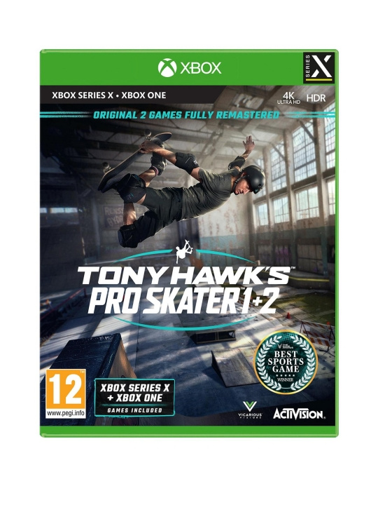 Tony Hawk\'s Pro Skater 1+2 (XseriesX) in the group HOME ELECTRONICS / Game consoles & Accessories / Xbox Series X / Games at TP E-commerce Nordic AB (C98484)