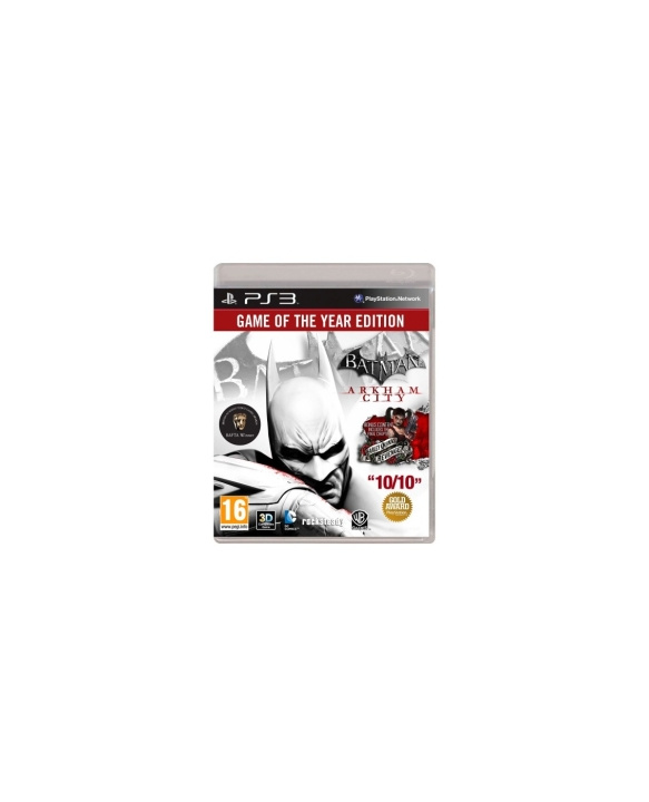 Batman: Arkham City - Game of the Year Edition (Import) (PS3) in the group HOME ELECTRONICS / Game consoles & Accessories / Sony PlayStation 3 at TP E-commerce Nordic AB (C98521)