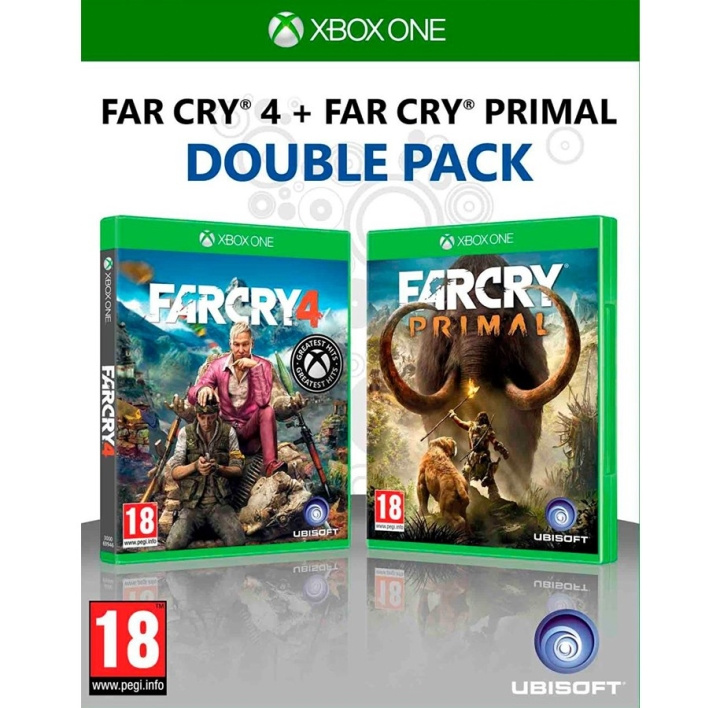 Ubisoft Far Cry Primal and Far Cry 4 (Double Pack) in the group HOME ELECTRONICS / Game consoles & Accessories / Xbox One / Games at TP E-commerce Nordic AB (C98597)