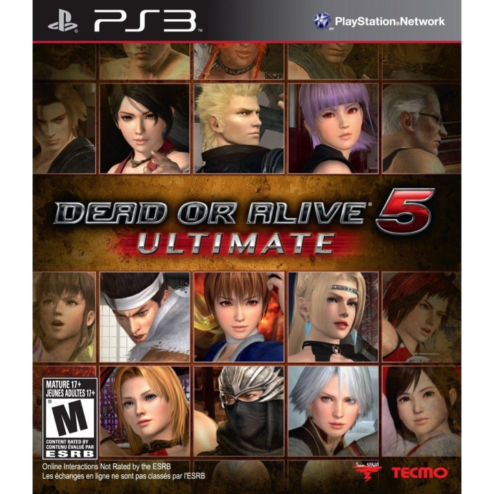 Dead or Alive 5 Ultimate (Import) (PS3) in the group HOME ELECTRONICS / Game consoles & Accessories / Sony PlayStation 3 at TP E-commerce Nordic AB (C98606)