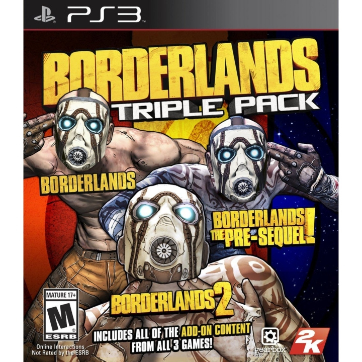 Games Borderlands Triple Pack (Import) (PS3) in the group HOME ELECTRONICS / Game consoles & Accessories / Sony PlayStation 3 at TP E-commerce Nordic AB (C98624)