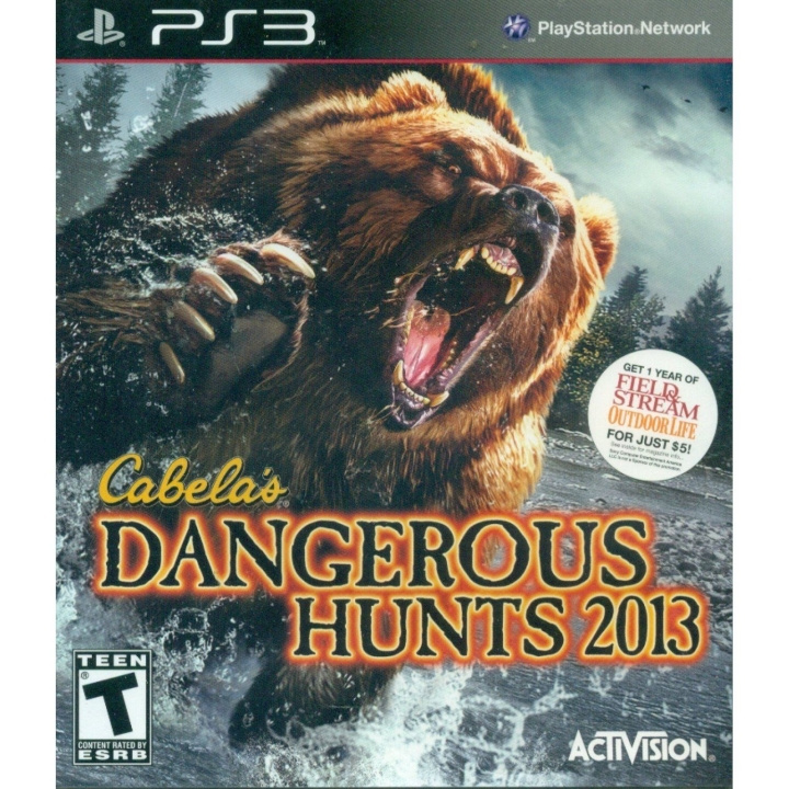 Cabela\'s Dangerous Hunts 2013 (Import) (PS3) in the group HOME ELECTRONICS / Game consoles & Accessories / Sony PlayStation 3 at TP E-commerce Nordic AB (C98625)