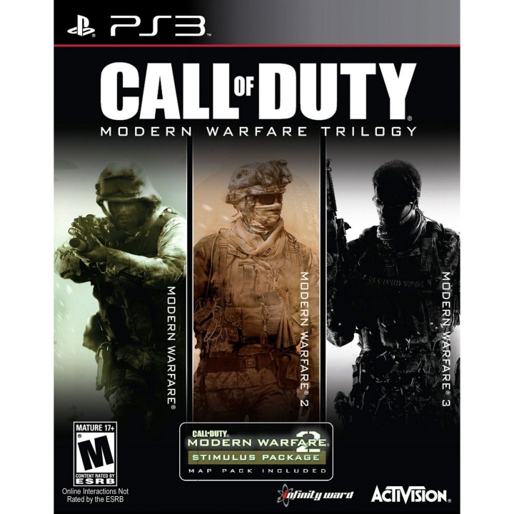 Call of Duty: Modern Warfare Trilogy (Import) (PS3) in the group HOME ELECTRONICS / Game consoles & Accessories / Sony PlayStation 3 at TP E-commerce Nordic AB (C98629)